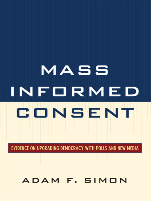 Title details for Mass Informed Consent by Adam F. Simon - Wait list